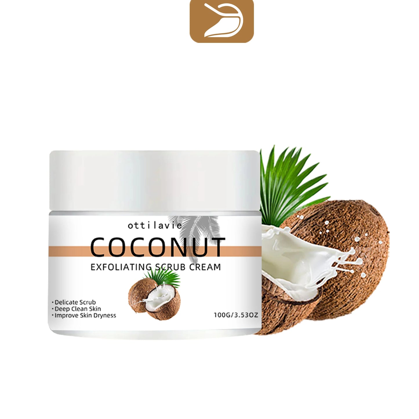Coconut Exfoliating Scrub Cream