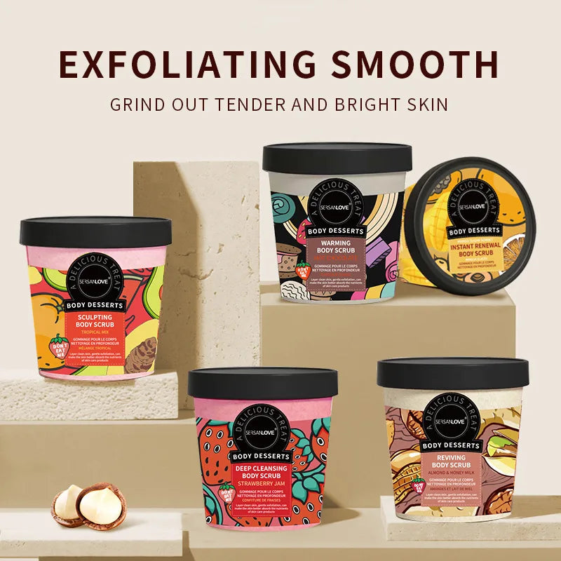 Fruit Body Scrub Exfoliating Deep Cleansing.