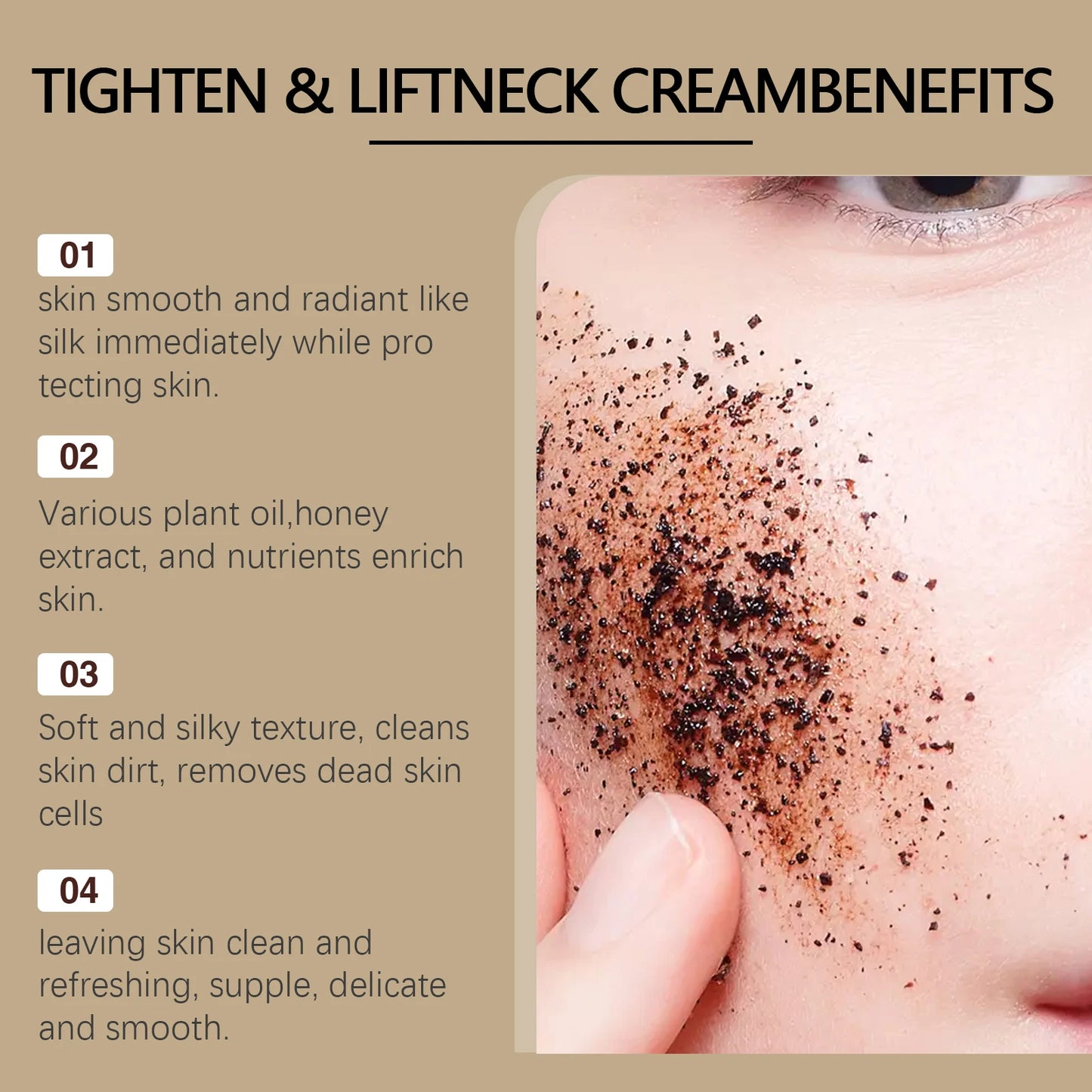 Honey Brown Sugar Scrub Cream