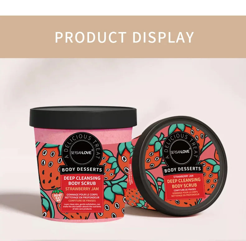 Fruit Body Scrub Exfoliating Deep Cleansing.