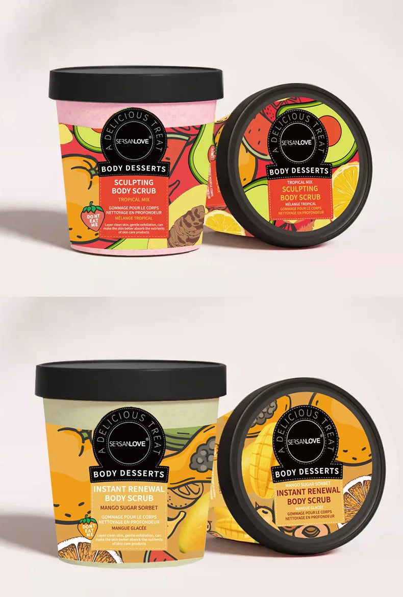 Fruit Body Scrub Exfoliating Deep Cleansing.