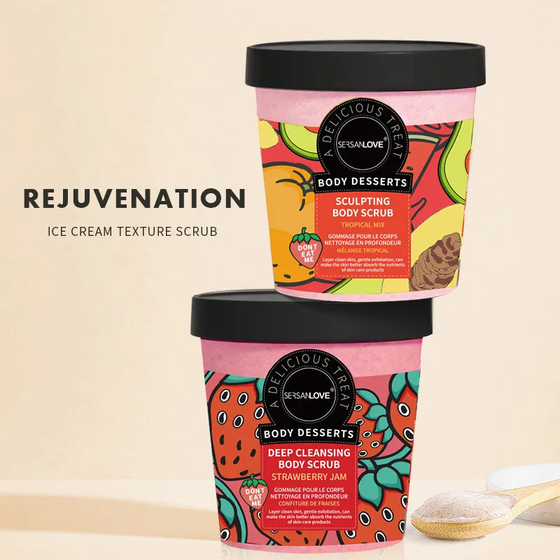 Fruit Body Scrub Exfoliating Deep Cleansing.